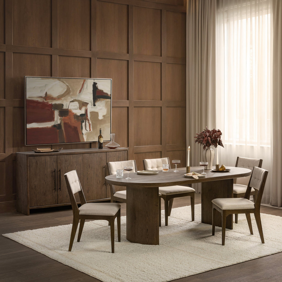 Estelle Dining Table by Classic Home at Eve Furniture