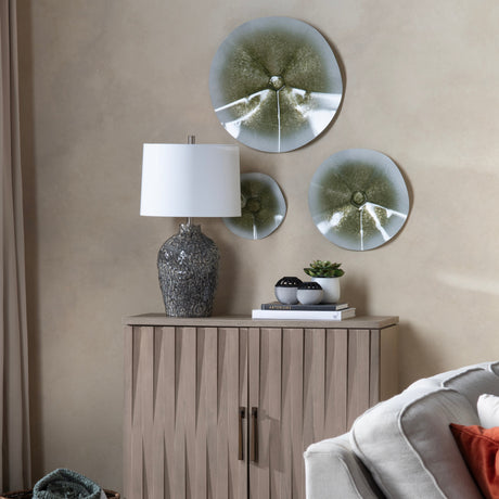Estelle Green Wall Decor by Crestview at Eve Furniture
