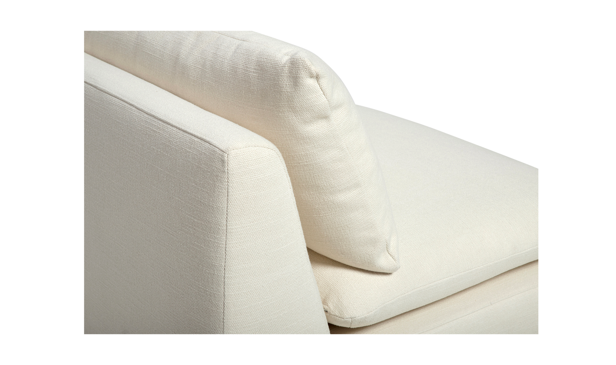 Estelle Lounge Chair Cream by Moe's Home at Eve Furniture