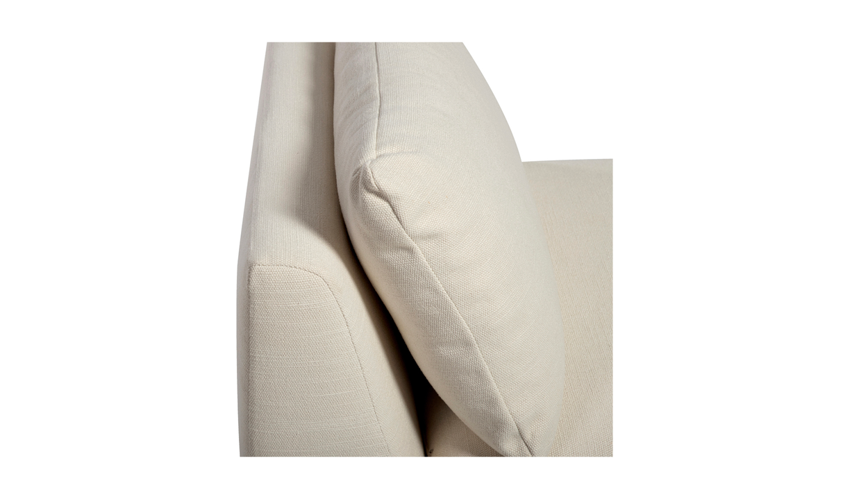 Estelle Lounge Chair Cream by Moe's Home at Eve Furniture