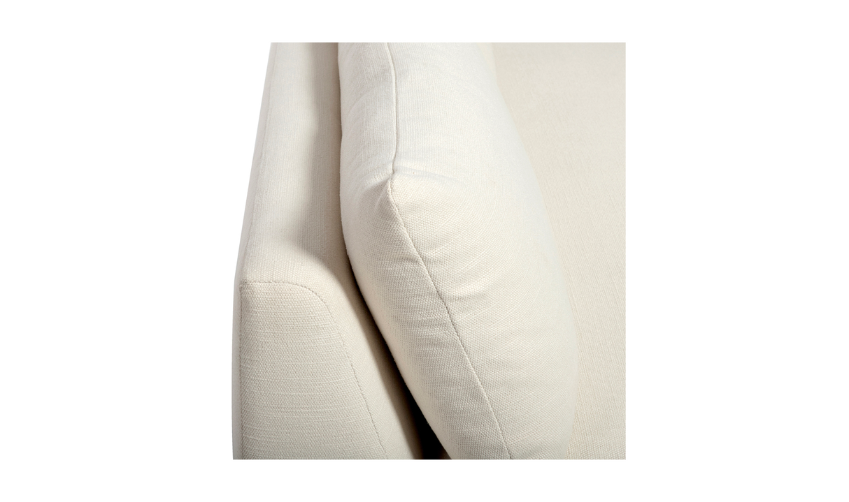 Estelle Lounge Chair Cream by Moe's Home at Eve Furniture
