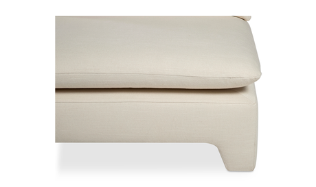 Estelle Lounge Chair Cream by Moe's Home at Eve Furniture