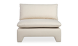 Estelle Lounge Chair Cream by Moe's Home at Eve Furniture