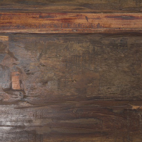 Estelle Rustic Brown Reclaimed Wood Bench by Mercana at Eve Furniture