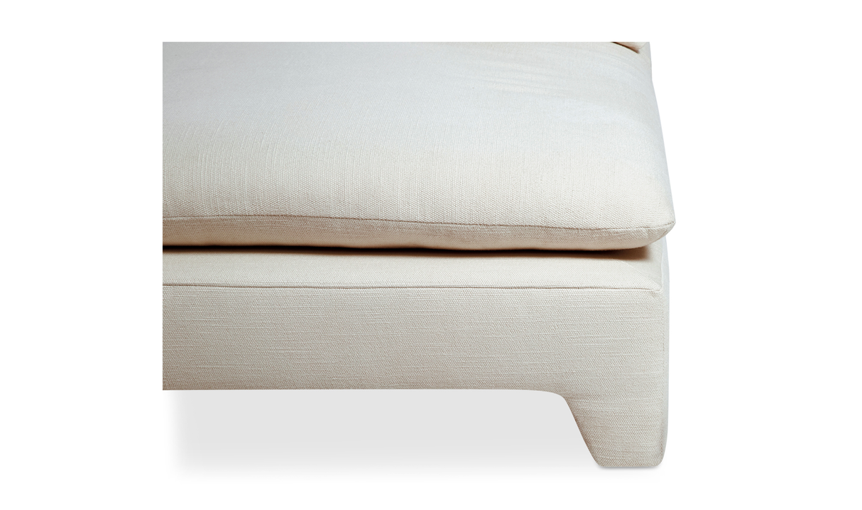 Estelle Sofa Cream by Moe's Home at Eve Furniture