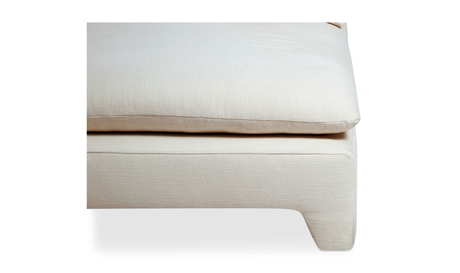 Estelle Sofa Cream by Moe's Home at Eve Furniture