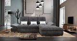 Estero Sectional Right with Bed and storage by ESF Furniture at Eve Furniture