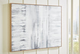 Estonbrook Gray/White Wall Art