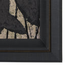 Etched Silouette I by Mercana Studio a Hand Embellished Textured Framed Art Print by Mercana at Eve Furniture
