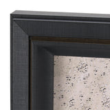 Etched Silouette II by Mercana Studio a Hand Embellished Textured Framed Art Print by Mercana at Eve Furniture