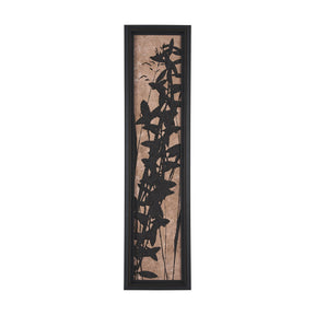 Etched Silouette III by Mercana Studio a Hand Embellished Textured Framed Art Print by Mercana at Eve Furniture