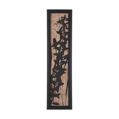 Etched Silouette III by Mercana Studio a Hand Embellished Textured Framed Art Print by Mercana at Eve Furniture