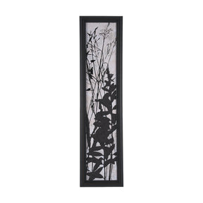 Etched Silouette IV by Mercana Studio a Hand Embellished Textured Framed Art Print by Mercana at Eve Furniture