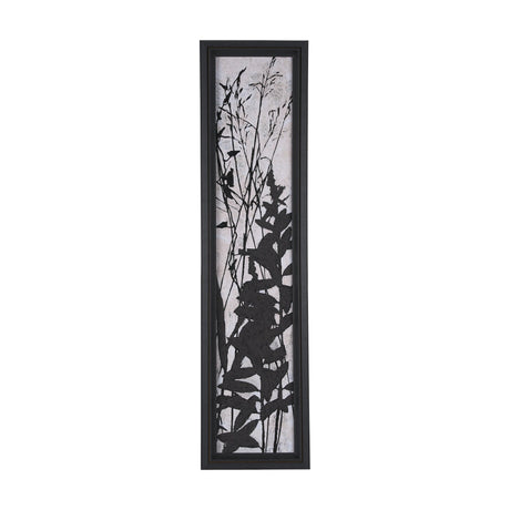 Etched Silouette IV by Mercana Studio a Hand Embellished Textured Framed Art Print by Mercana at Eve Furniture