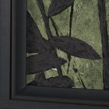 Etched Silouette V by Mercana Studio a Hand Embellished Textured Framed Art Print by Mercana at Eve Furniture