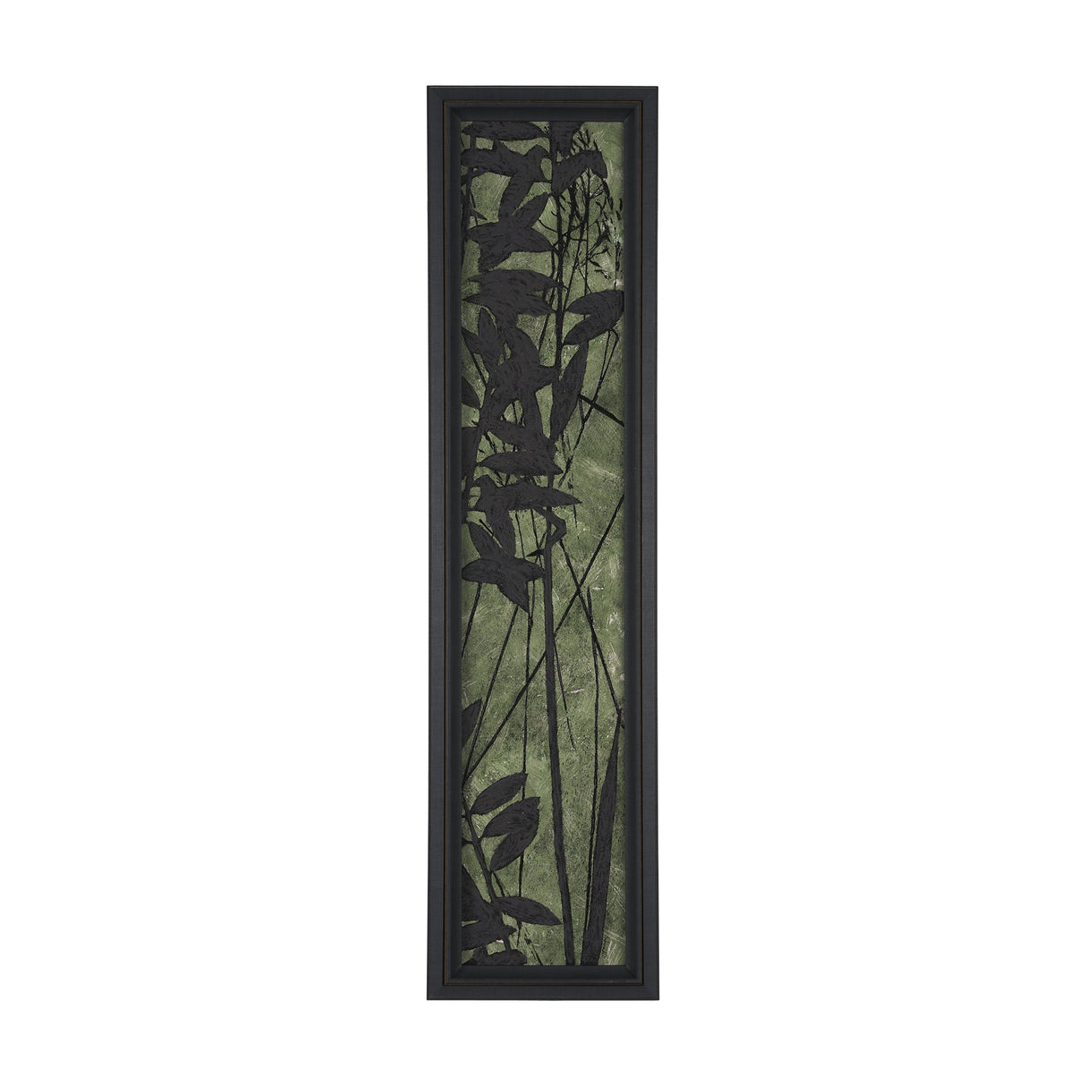 Etched Silouette V by Mercana Studio a Hand Embellished Textured Framed Art Print by Mercana at Eve Furniture