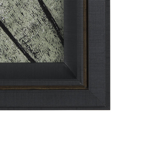 Etched Silouette VI by Mercana Studio a Hand Embellished Textured Framed Art Print by Mercana at Eve Furniture