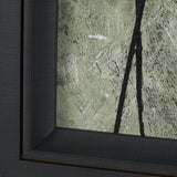 Etched Silouette VI by Mercana Studio a Hand Embellished Textured Framed Art Print by Mercana at Eve Furniture