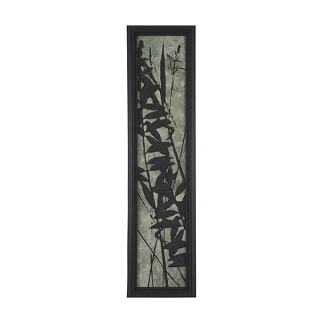 Etched Silouette VI by Mercana Studio a Hand Embellished Textured Framed Art Print by Mercana at Eve Furniture