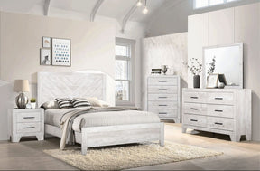 Ethan Beige 5-Piece Bedroom Set by Happy Homes at Eve Furniture