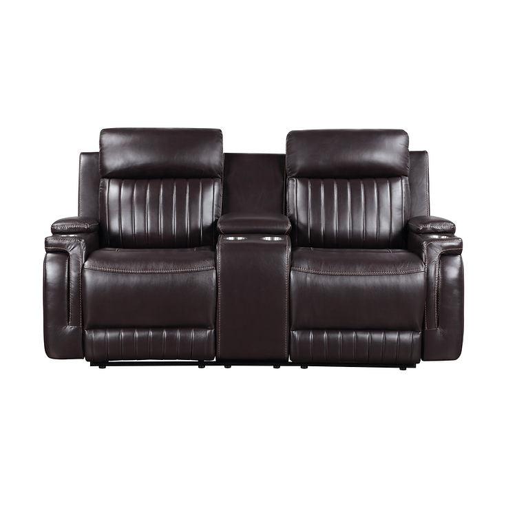 Ethan Brown 3-Piece Reclining Living Room Set by New Era Innovations at Eve Furniture