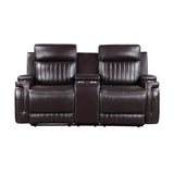 Ethan Brown 3-Piece Reclining Living Room Set by New Era Innovations at Eve Furniture