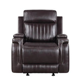 Ethan Brown 3-Piece Reclining Living Room Set by New Era Innovations at Eve Furniture