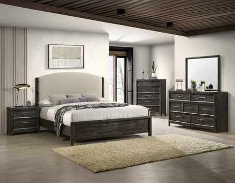 Ethel Dark Brown Dresser by Crown Mark at Eve Furniture