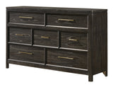 Ethel Dark Brown Dresser by Crown Mark at Eve Furniture