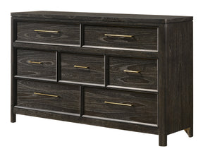 Ethel Dark Brown Dresser by Crown Mark at Eve Furniture