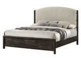 Ethel Dark Brown King Panel Bed by Crown Mark at Eve Furniture
