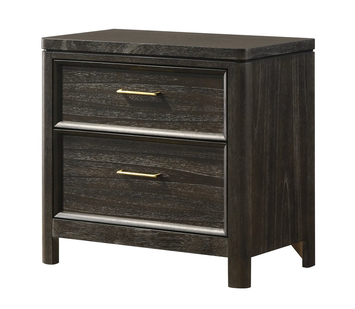 Ethel Dark Brown Nightstand by Crown Mark at Eve Furniture