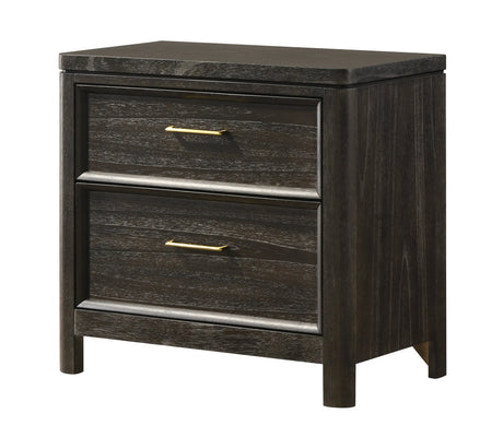 Ethel Dark Brown Panel Bedroom Set by Crown Mark at Eve Furniture