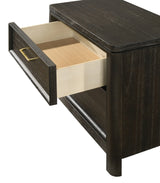 Ethel Dark Brown Panel Bedroom Set by Crown Mark at Eve Furniture