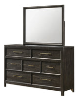 Ethel Dark Brown Panel Bedroom Set by Crown Mark at Eve Furniture
