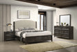 Ethel Dark Brown Panel Bedroom Set by Crown Mark at Eve Furniture