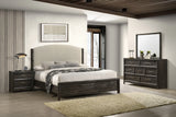 Ethel Dark Brown Panel Bedroom Set by Crown Mark at Eve Furniture