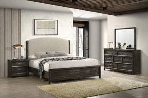 Ethel Dark Brown Panel Bedroom Set by Crown Mark at Eve Furniture