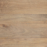 Etienne Light Brown Wood w/ Iron Metal Counter Stool by Mercana at Eve Furniture