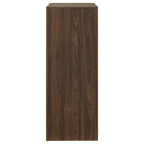 Etienne Walnut 5-drawer Bedroom Chest of Drawers by Coaster at Eve Furniture