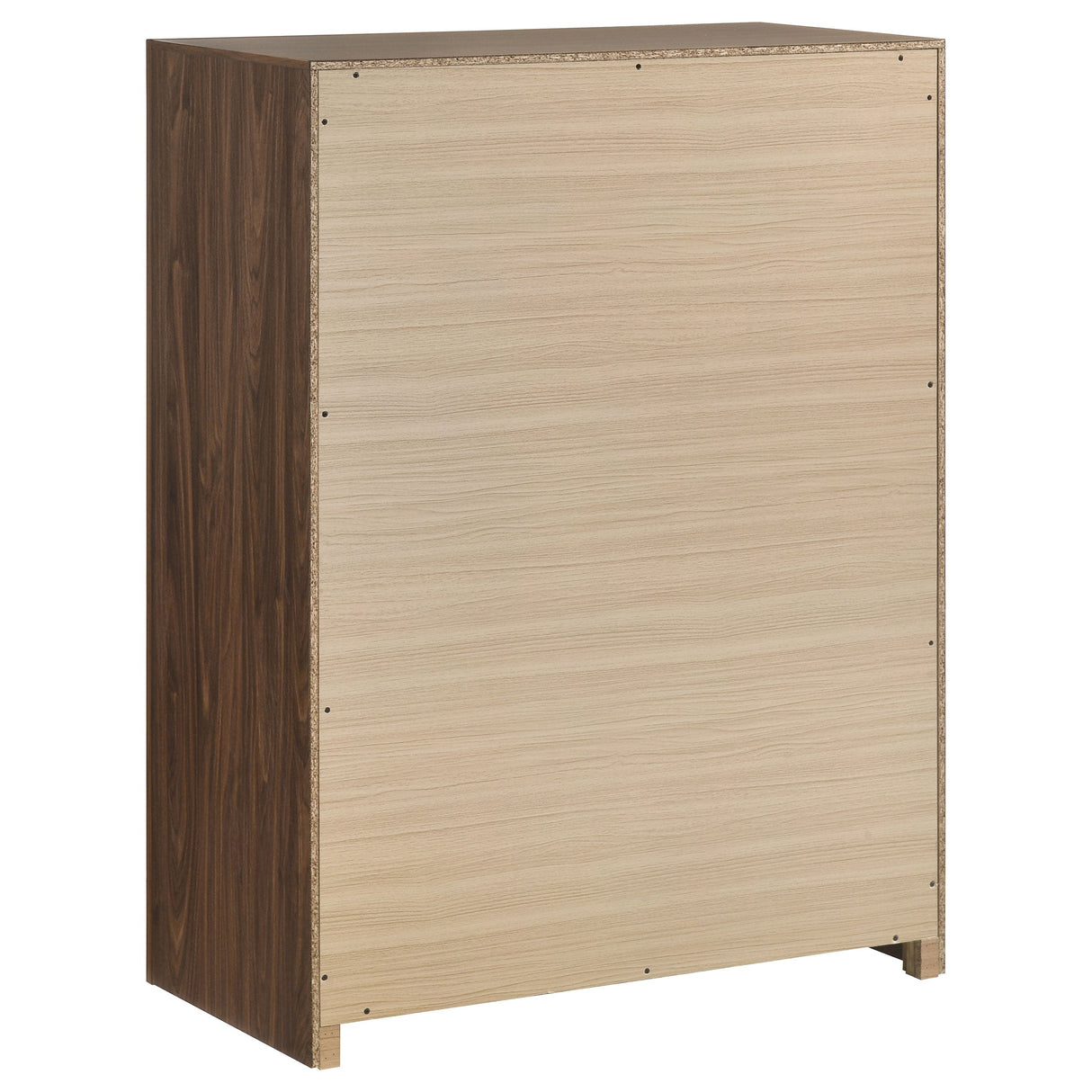 Etienne Walnut 5-drawer Bedroom Chest Of Drawers by Coaster at Eve Furniture