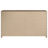 Etienne Walnut 6-drawer Bedroom Dresser by Coaster at Eve Furniture