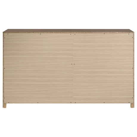 Etienne Walnut 6-drawer Bedroom Dresser by Coaster at Eve Furniture