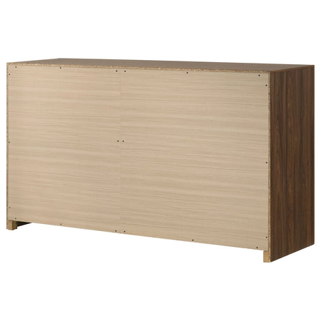 Etienne Walnut 6-drawer Bedroom Dresser by Coaster at Eve Furniture