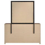 Etienne Walnut 6-drawer Dresser With Mirror by Coaster at Eve Furniture