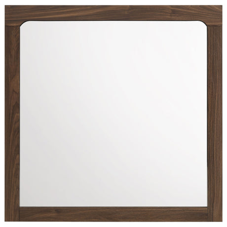 Etienne Walnut Rectangular Dresser Mirror by Coaster at Eve Furniture