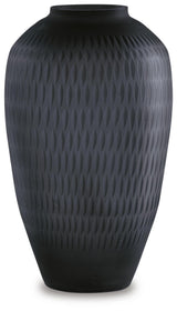 Etney Slate Vase by Ashley at Eve Furniture