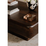 Eton Dark Brown Coffee Table by Moe's Home at Eve Furniture