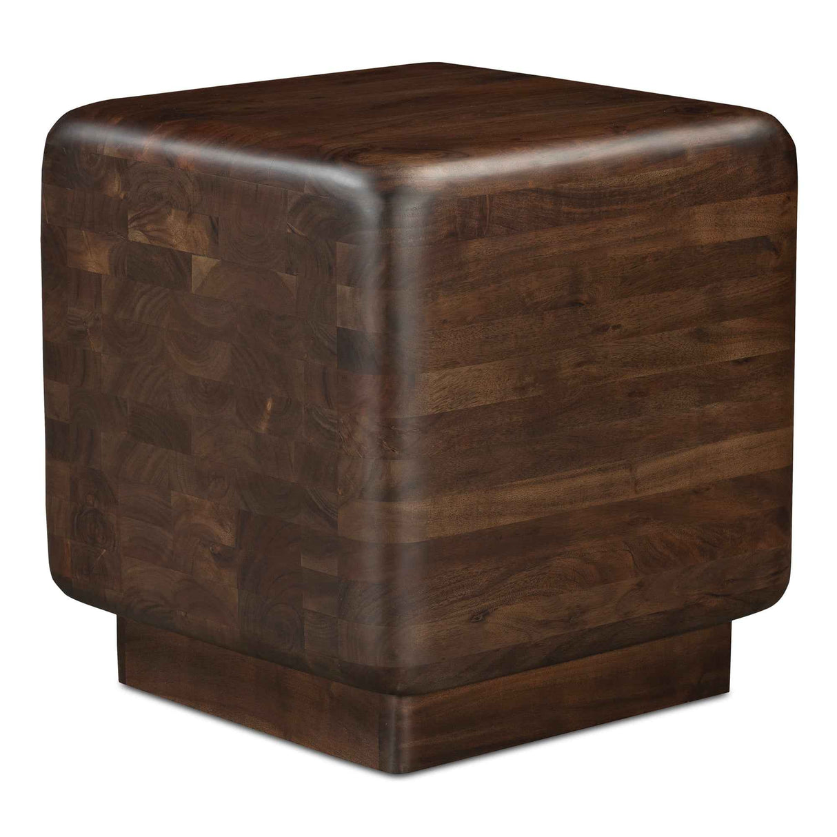 Eton Dark Brown Side Table by Moe's Home at Eve Furniture