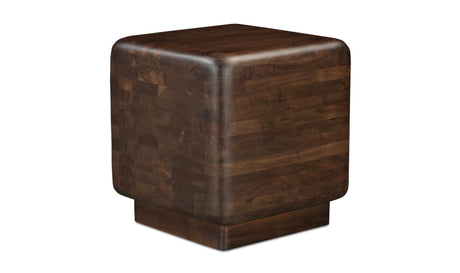 Eton Side Table Dark Brown by Moe's Home at Eve Furniture